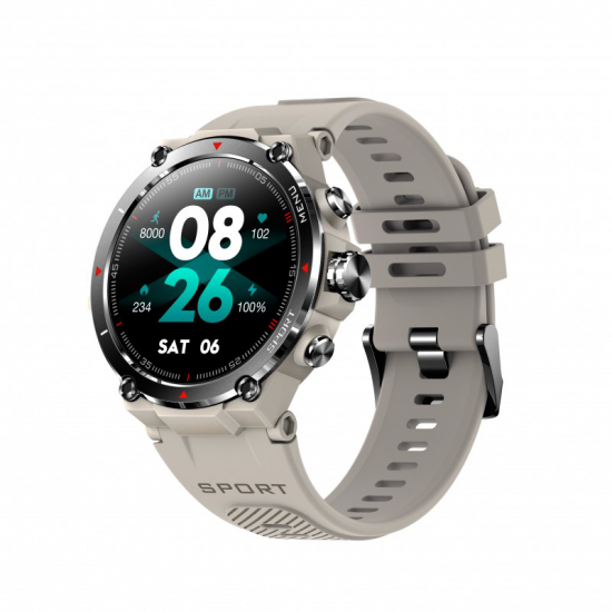 Reloj Smartwatch Dcu GPS Y AMOLED HD STRAVA gris